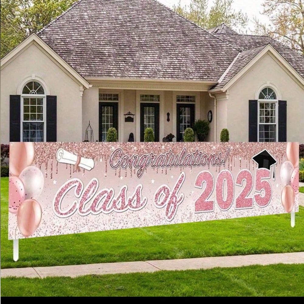 Class of 2025 Graduation Banner